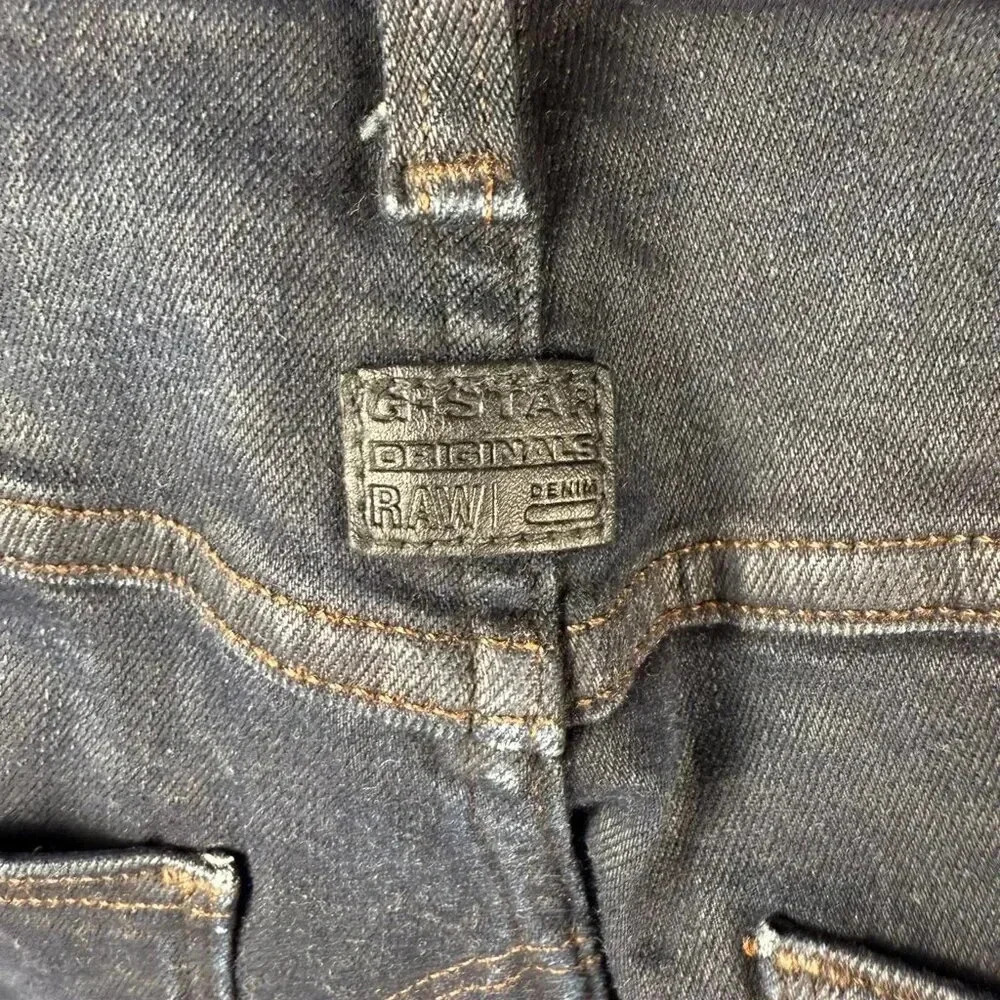 G-Star Raw 3D Slim Moto Jeans Double Knee 29x29 - Picture 4 of 7